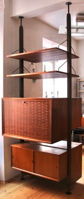 Mid-Century Room Divider Royal System Shelf by Poul Cadovius for Cado, Denmark, 1960s-SY-1257622