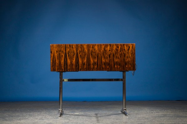 Mid-Century Rosewood and Chrome Desk, 1960s-ZZH-904646