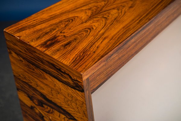 Mid-Century Rosewood and Chrome Desk, 1960s-ZZH-904646