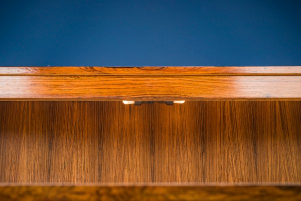 Mid-Century Rosewood and Chrome Desk, 1960s-ZZH-904646