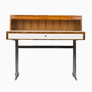 Mid-Century Rosewood and Chrome Desk, 1960s-ZZH-904646