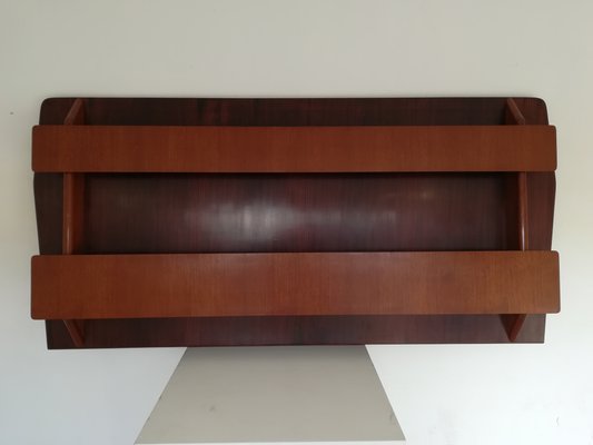 Mid-Century Rosewood and Teak Shelf, 1950s-SXX-591788