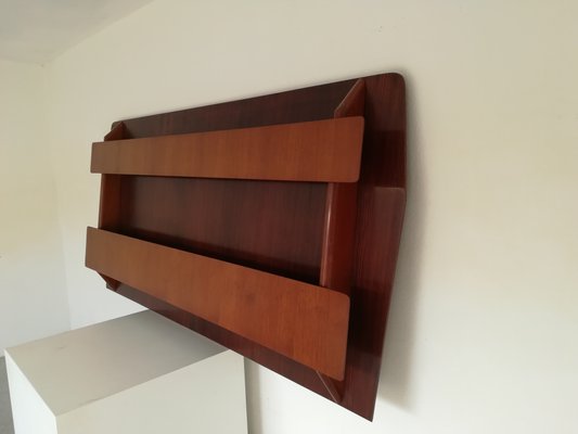 Mid-Century Rosewood and Teak Shelf, 1950s-SXX-591788