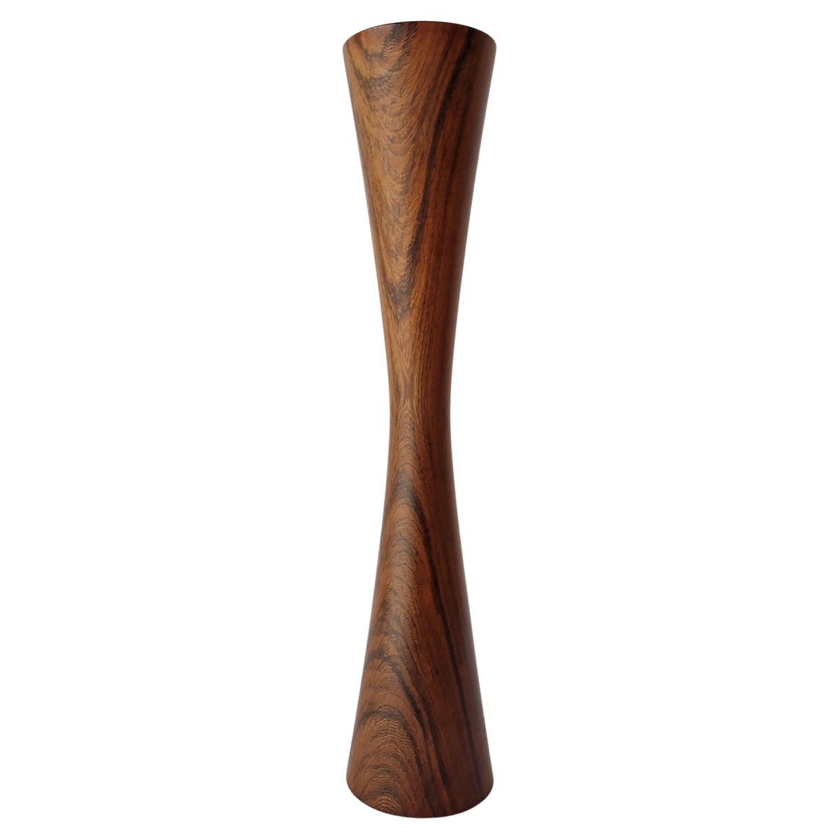 Mid-Century Rosewood Candleholder, Casa Finland, Brazil, 1970s