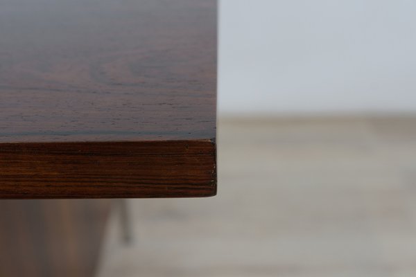 Mid-Century Rosewood & Chrome Desk, 1970s-NIT-1335996