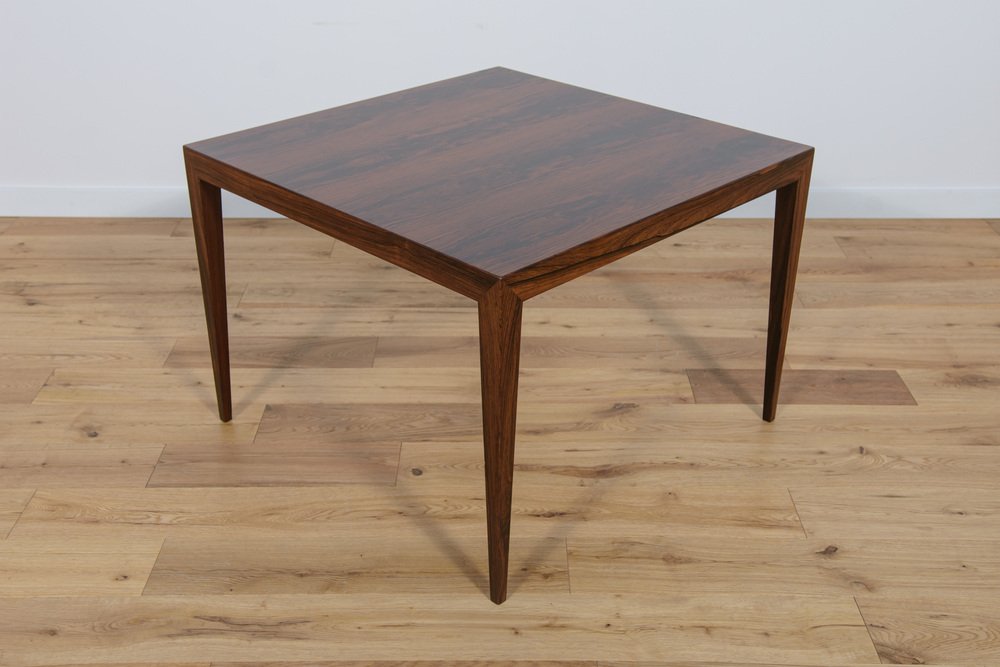 Mid-Century Rosewood Coffee Table by Severin Hansen for Haslev Furniture Carpentry, 1960s