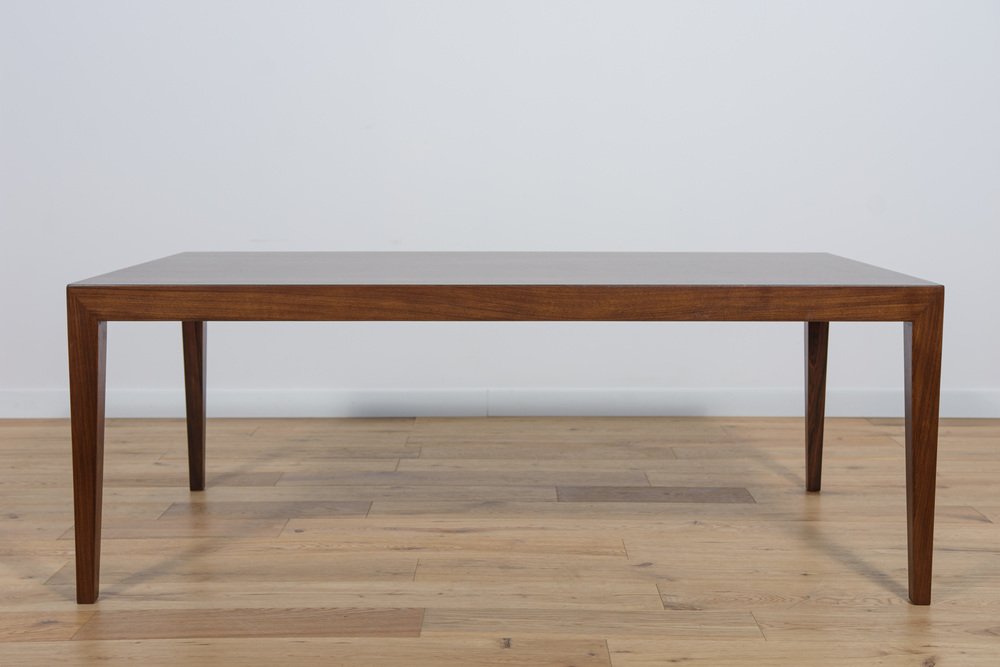 Mid-Century Rosewood Coffee Table by Severin Hansen for Haslev Furniture Carpentry, 1960s