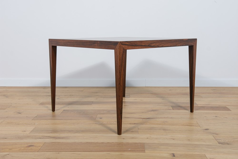 Mid-Century Rosewood Coffee Table by Severin Hansen for Haslev Furniture Carpentry, 1960s