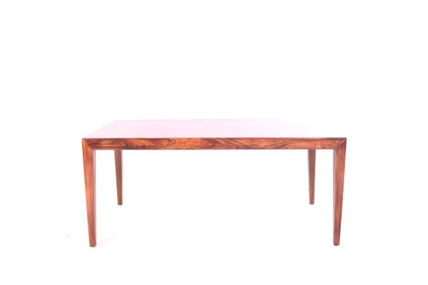 Mid-Century Rosewood Coffee Table by Severin Hansen Jr. for Haslev, 1970s-XWB-1017348