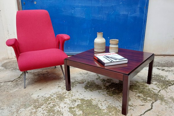 Mid-Century Rosewood Coffee Table, Italy, 1960s-QZZ-1431685