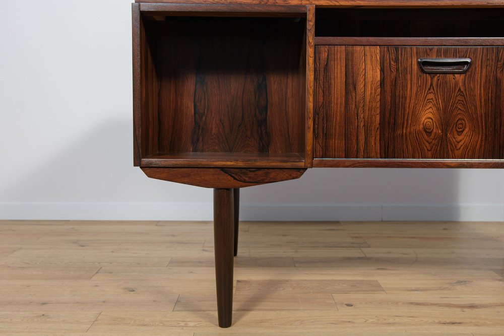 Mid-Century Rosewood Desk by J. Svenstrup for A.P Mobler, 1960s