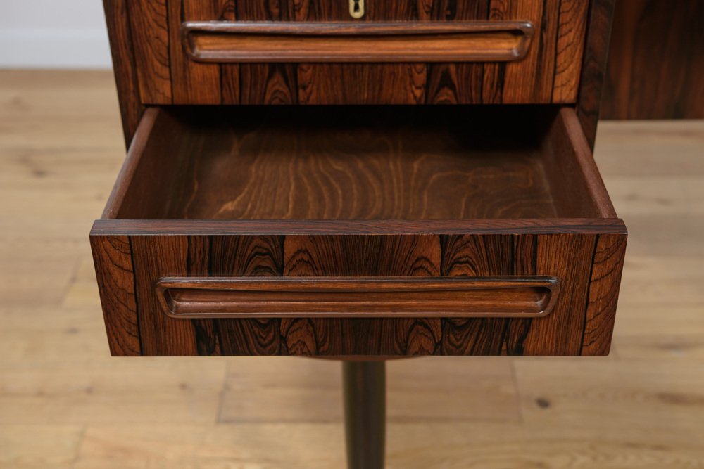 Mid-Century Rosewood Desk by J. Svenstrup for A.P Mobler, 1960s