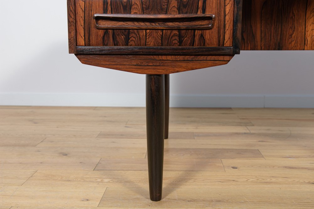 Mid-Century Rosewood Desk by J. Svenstrup for A.P Mobler, 1960s