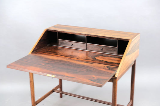 Mid-Century Rosewood Desk by Torbjørn Afdal