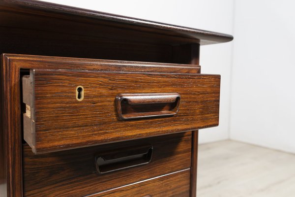 Mid-Century Rosewood Desk by Willy Sigh for H. Sigh & Søn, 1960s-NIT-1292135