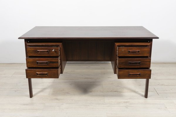 Mid-Century Rosewood Desk by Willy Sigh for H. Sigh & Søn, 1960s-NIT-1292135