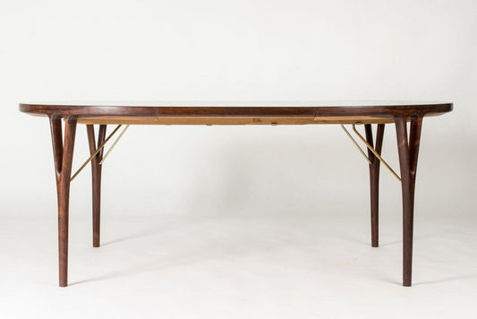 Mid-Century Rosewood Dining Table by Helge Vestergaard Jensen, 1950s