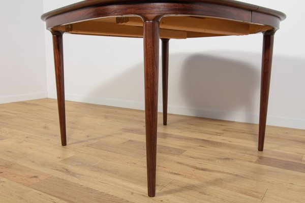 Mid-Century Rosewood Extendable Dining Table from Skovmand & Andersen, 1960s-NIT-1757972