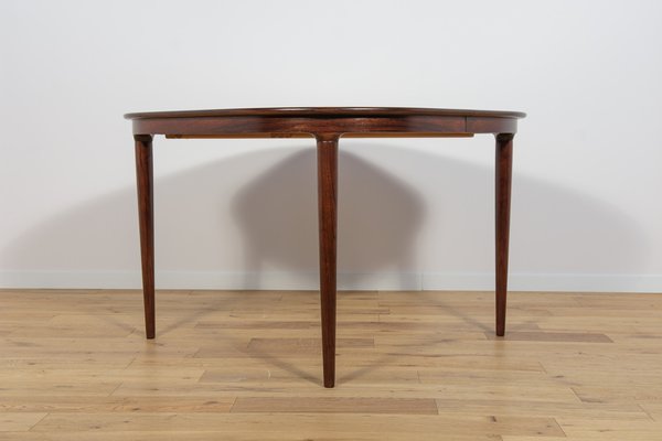 Mid-Century Rosewood Extendable Dining Table from Skovmand & Andersen, 1960s-NIT-1757972