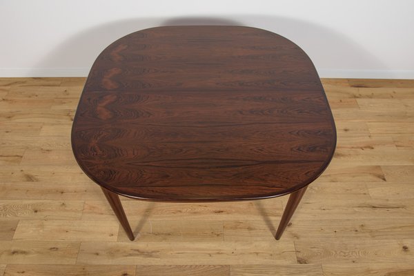 Mid-Century Rosewood Extendable Dining Table from Skovmand & Andersen, 1960s-NIT-1757972