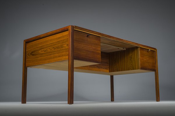 Mid-Century Rosewood Freestanding Desk, 1970s-ZZH-1799058