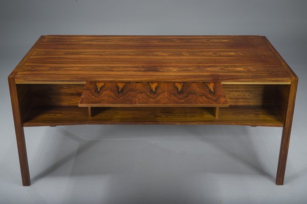 Mid-Century Rosewood Freestanding Desk, 1970s-ZZH-1799058