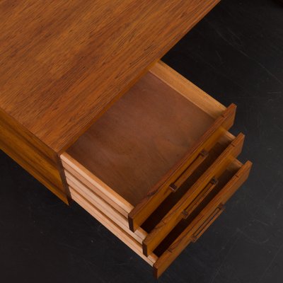 Mid-Century Rosewood Freestanding Desk by Torben Valeur & Henning Jensen for Dyrlund, 1960s-UE-1786522