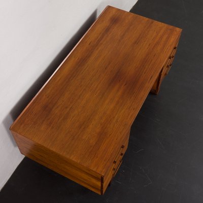 Mid-Century Rosewood Freestanding Desk by Torben Valeur & Henning Jensen for Dyrlund, 1960s-UE-1786522