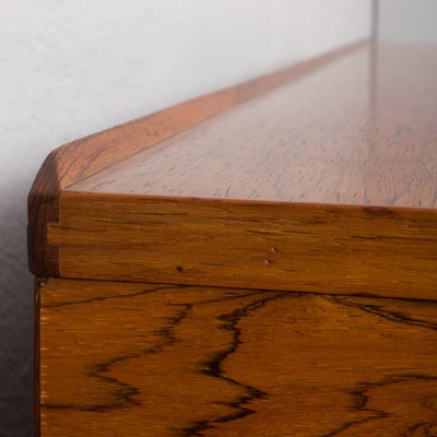 Mid-Century Rosewood Freestanding Desk by Torben Valeur & Henning Jensen for Dyrlund, 1960s-UE-1786522