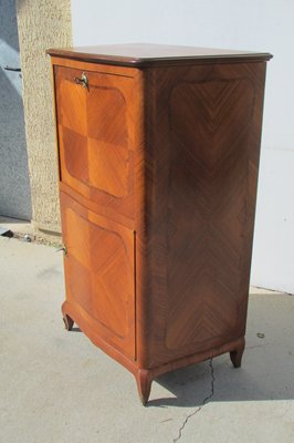 Mid-Century Rosewood Inlaid Secretaire-RDN-742645