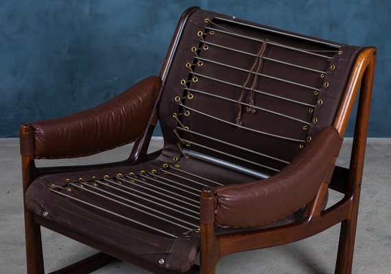 Mid-Century Rosewood Lounge Chairs by Torbjørn Afdal for Nesjestranda Møbelfabrikk, 1960s, Set of 2-ZGQ-1769557