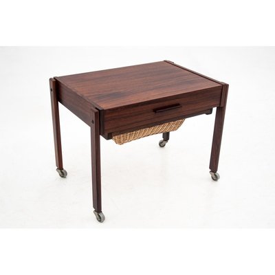 Mid-Century Rosewood Sewing Trolley, 1960s-BXB-669990