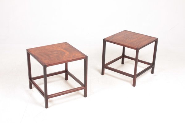 Mid-Century Rosewood Side Tables from Aksel Kjersgaard, 1950s, Set of 2-FK-704945