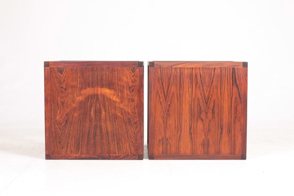 Mid-Century Rosewood Side Tables from Aksel Kjersgaard, 1950s, Set of 2-FK-704945