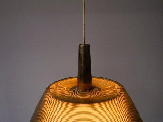 Mid-Century Rotaflex Pendant Lamp by Yngvar Sandström for Bergboms, 1950s-OGU-674654