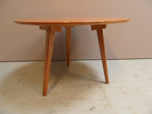 Mid-Century Round Coffee Table, 1960s-PNJ-1801977