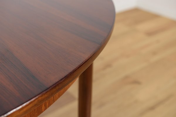 Mid-Century Round Rosewood Extendable Dining Table from McIntosh, United Knigdom, 1960s-NIT-2041136