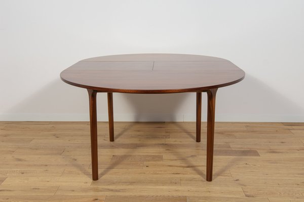 Mid-Century Round Rosewood Extendable Dining Table from McIntosh, United Knigdom, 1960s-NIT-2041136