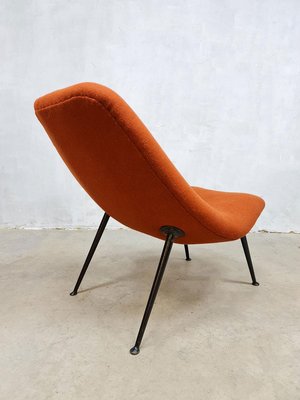 Mid-Century Rusty Orange Easy Chair by Theo Ruth for Artifort-BW-1168491