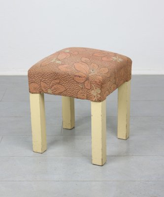 Mid-Century Salmon Stool-HGJ-868958