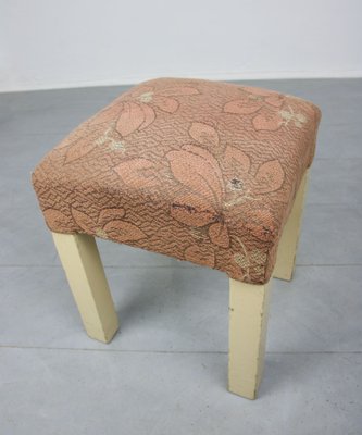 Mid-Century Salmon Stool-HGJ-868958