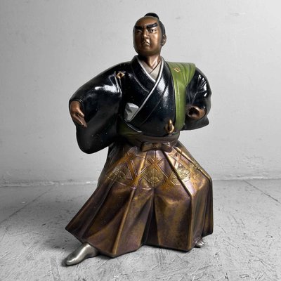 Mid-Century Samurai Warrior Statue, Takaoka, Japan, 1960s-DWL-1799429