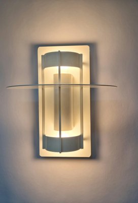 Mid-Century Saturn Wall Lamps attributed from Louis Poulsen, Denmark, 1970, Set of 2-TZ-1377615