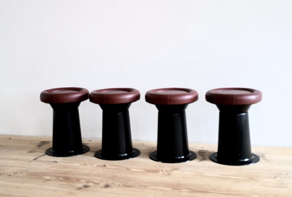 Mid-Century Saturnus Stools by Yrjö Kukkapuro for Haimi, Finland, 1960s, Set of 4-APD-1705953