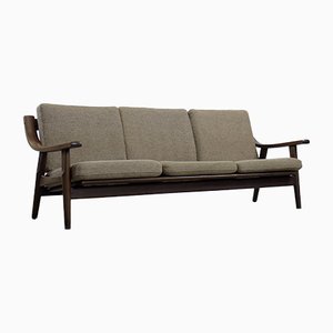 Mid-Century Scandinavian 3-Seat Sofa & Armchair by Hans J. Wegner for Getama, 1960s, Set of 2-ZAA-787258