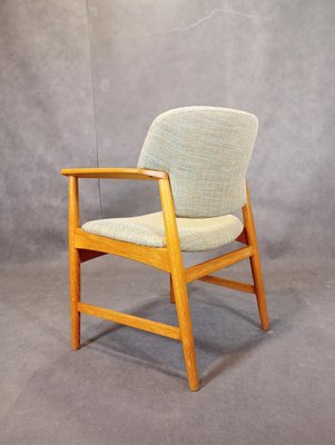 Mid-Century Scandinavian Armchair by Ejnar Larsen & Aksel Bender for Fritz Hansen, 1960s-EYI-1729608