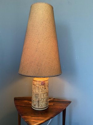 Mid-Century Scandinavian Bava Ceramic Lamp in Modern Style, 1960s-DE-1240905