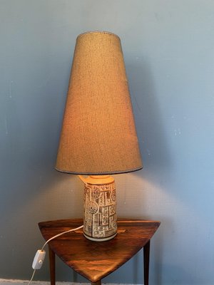 Mid-Century Scandinavian Bava Ceramic Lamp in Modern Style, 1960s-DE-1240905