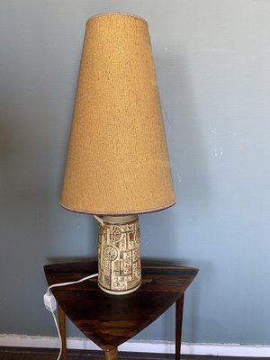 Mid-Century Scandinavian Bava Ceramic Lamp in Modern Style, 1960s-DE-1240905