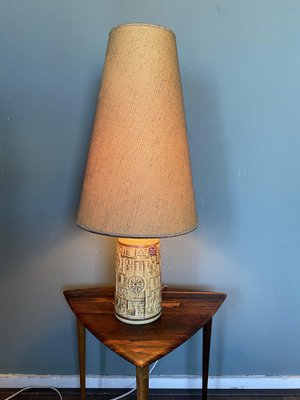 Mid-Century Scandinavian Bava Ceramic Lamp in Modern Style, 1960s-DE-1240905